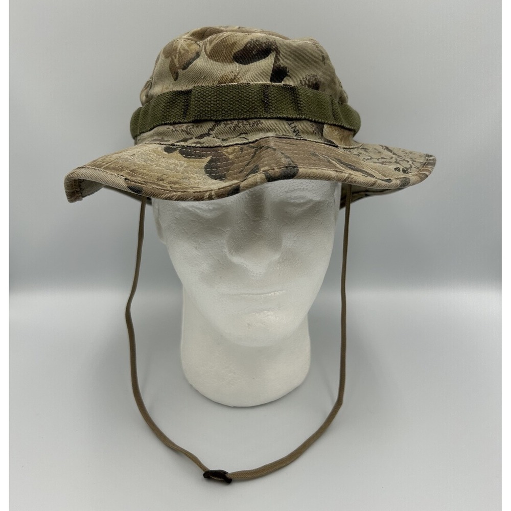 Tru Spec Military Hat Cap 7 1/4 Sun Hot Weather‎ Type II Desert Camo